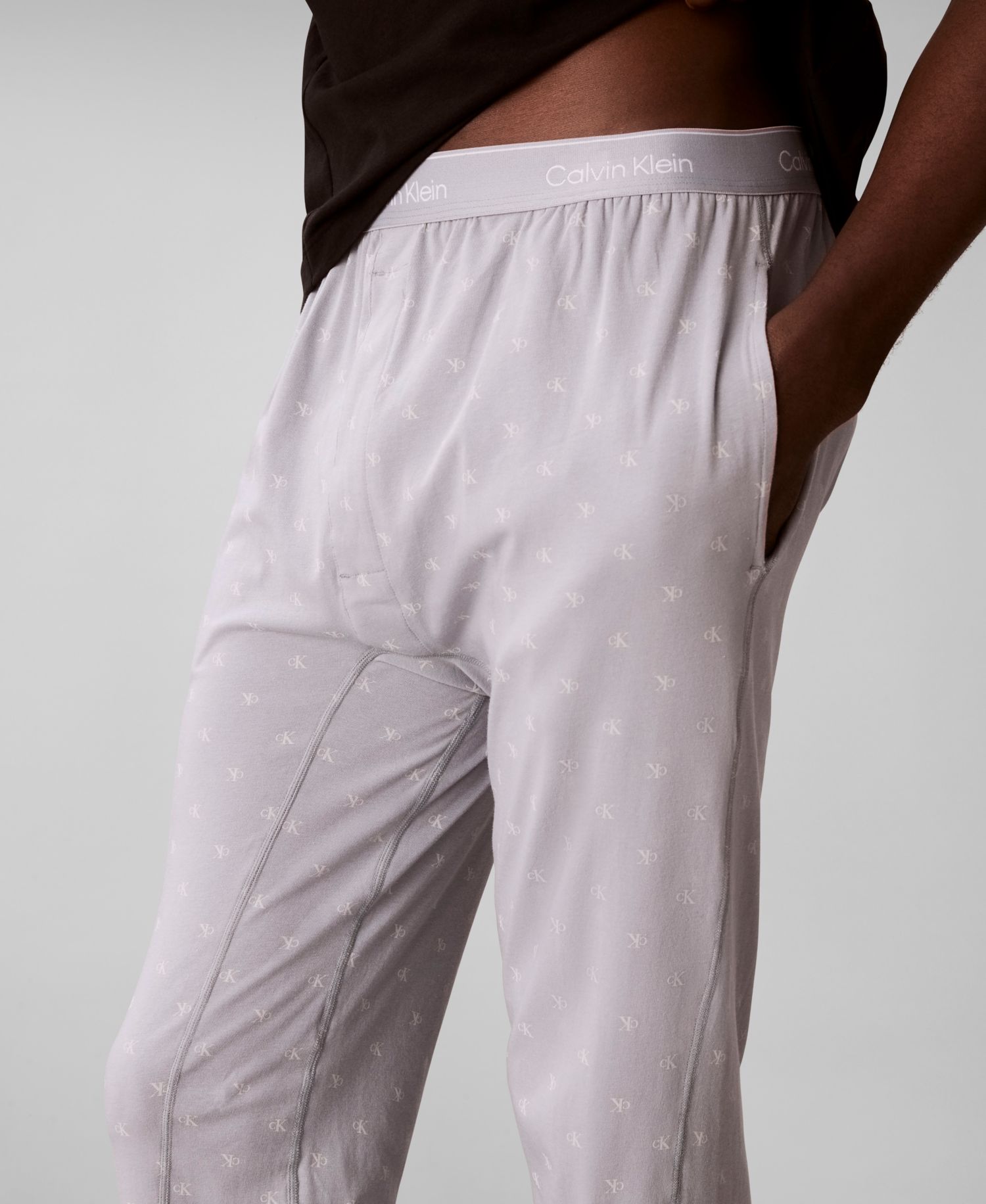 Men's Modern Cotton Logo Pajama Joggers