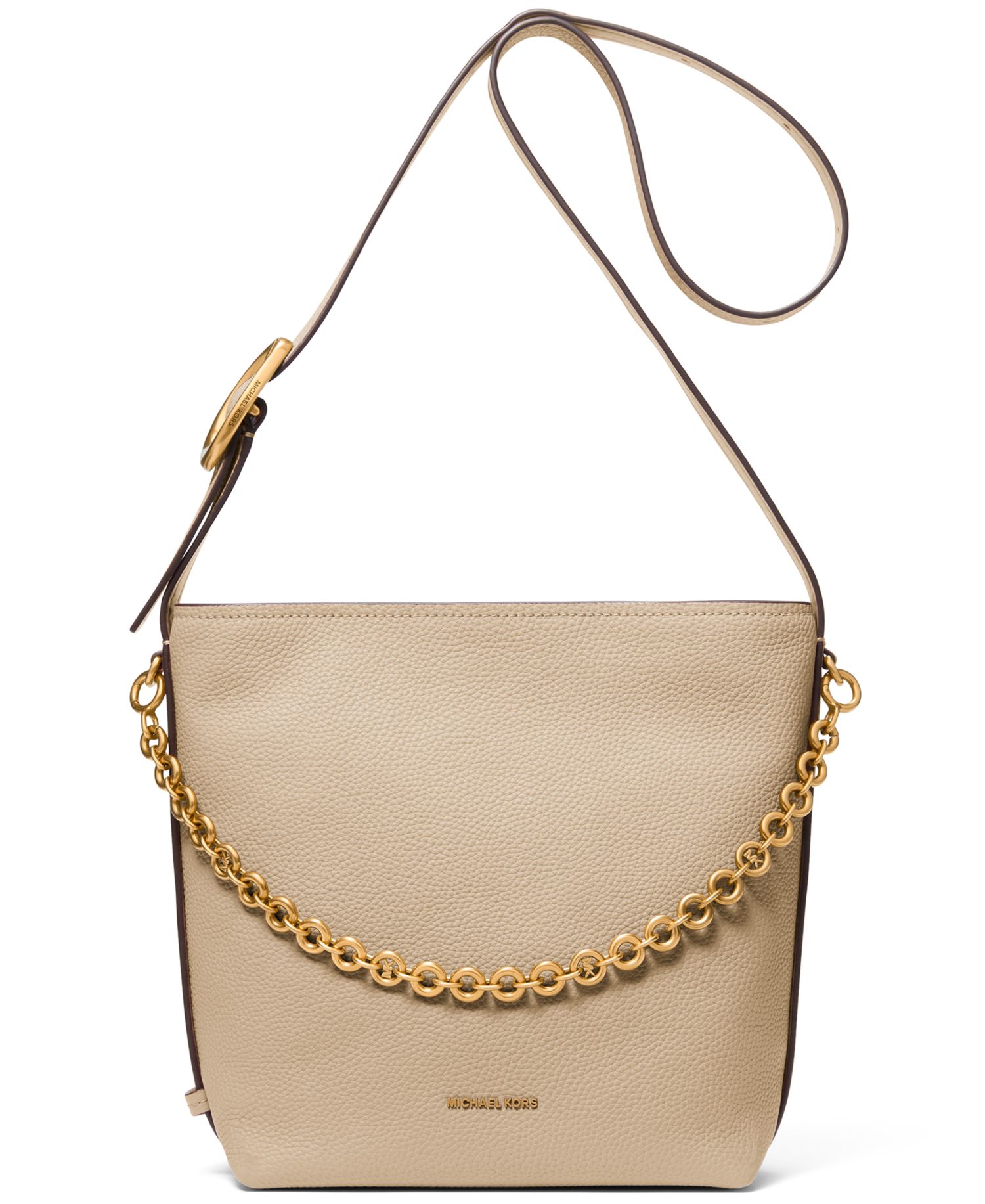Nolita Small Bucket Messenger with Chain Handbag