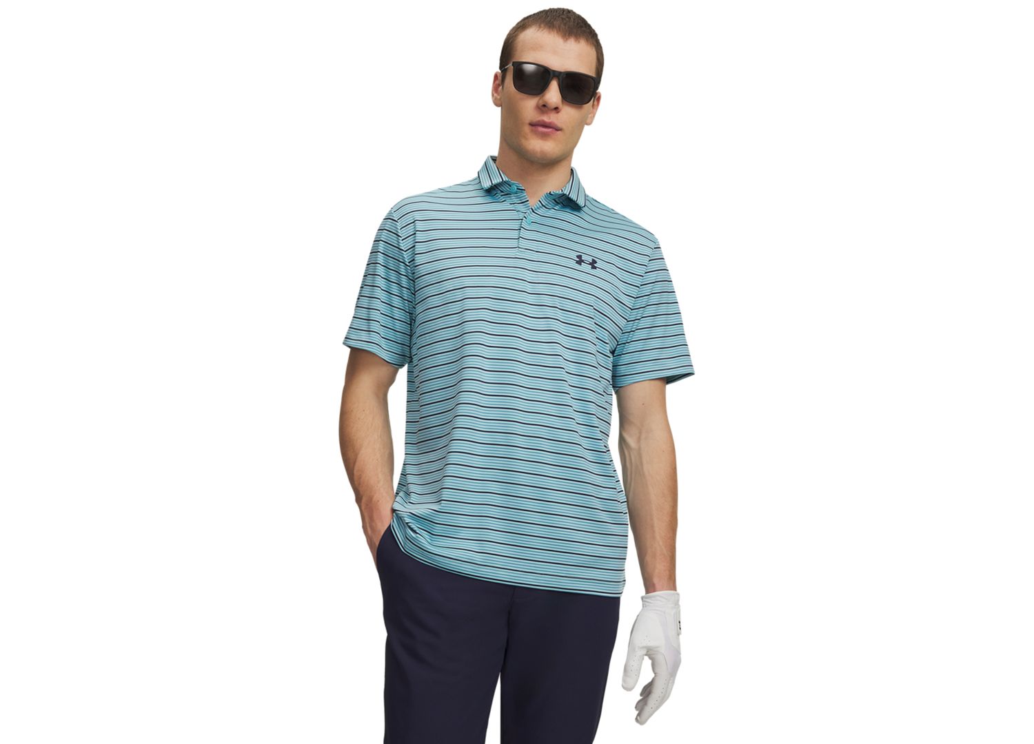 Men's Matchplay Stripe Polo Shirt