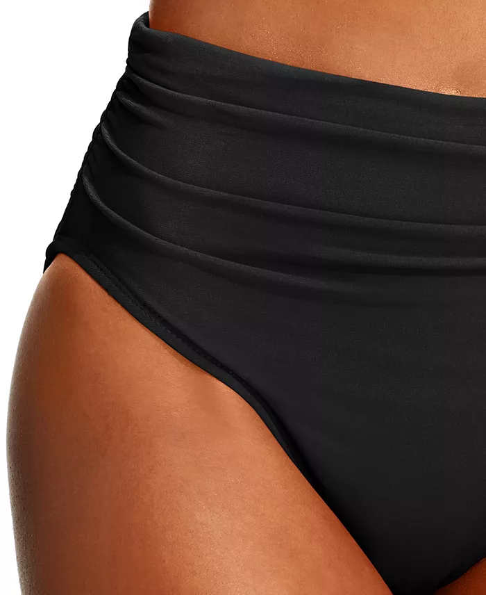 Ruched Swim Brief Bottoms - thumbnail 3