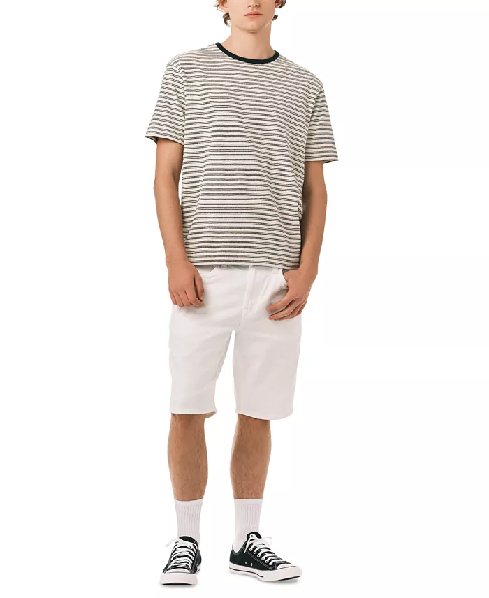 Men's Kindo Knit Horizontal Stripes T-shirt - thumbnail 2
