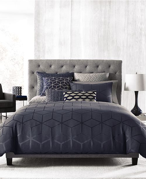 Hotel Collection Closeout Cubist Duvet Covers Created For Macy S