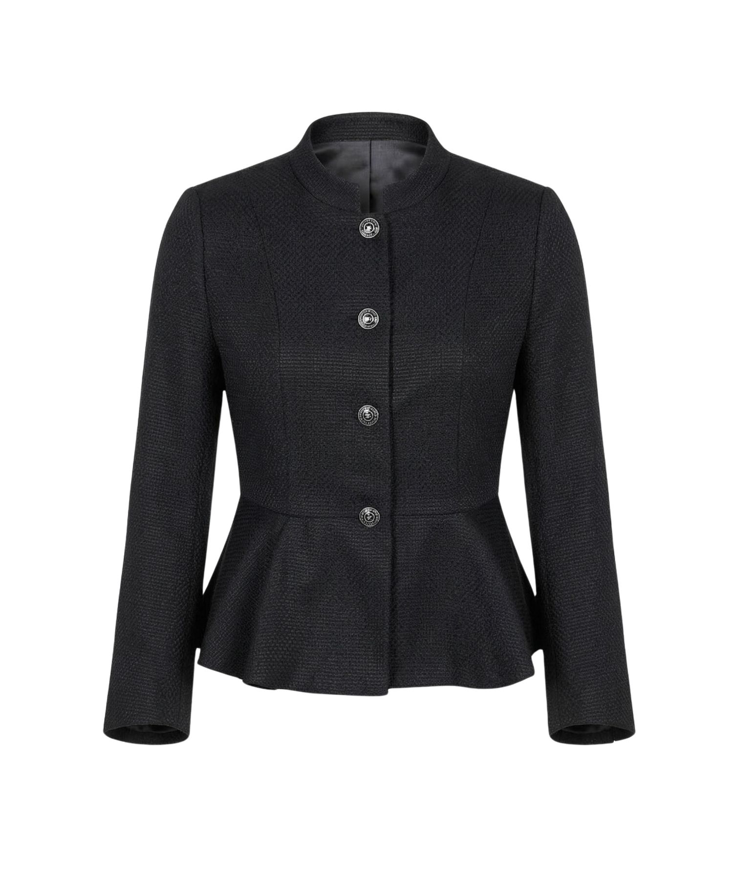 Women's Textured Peplum Blazer