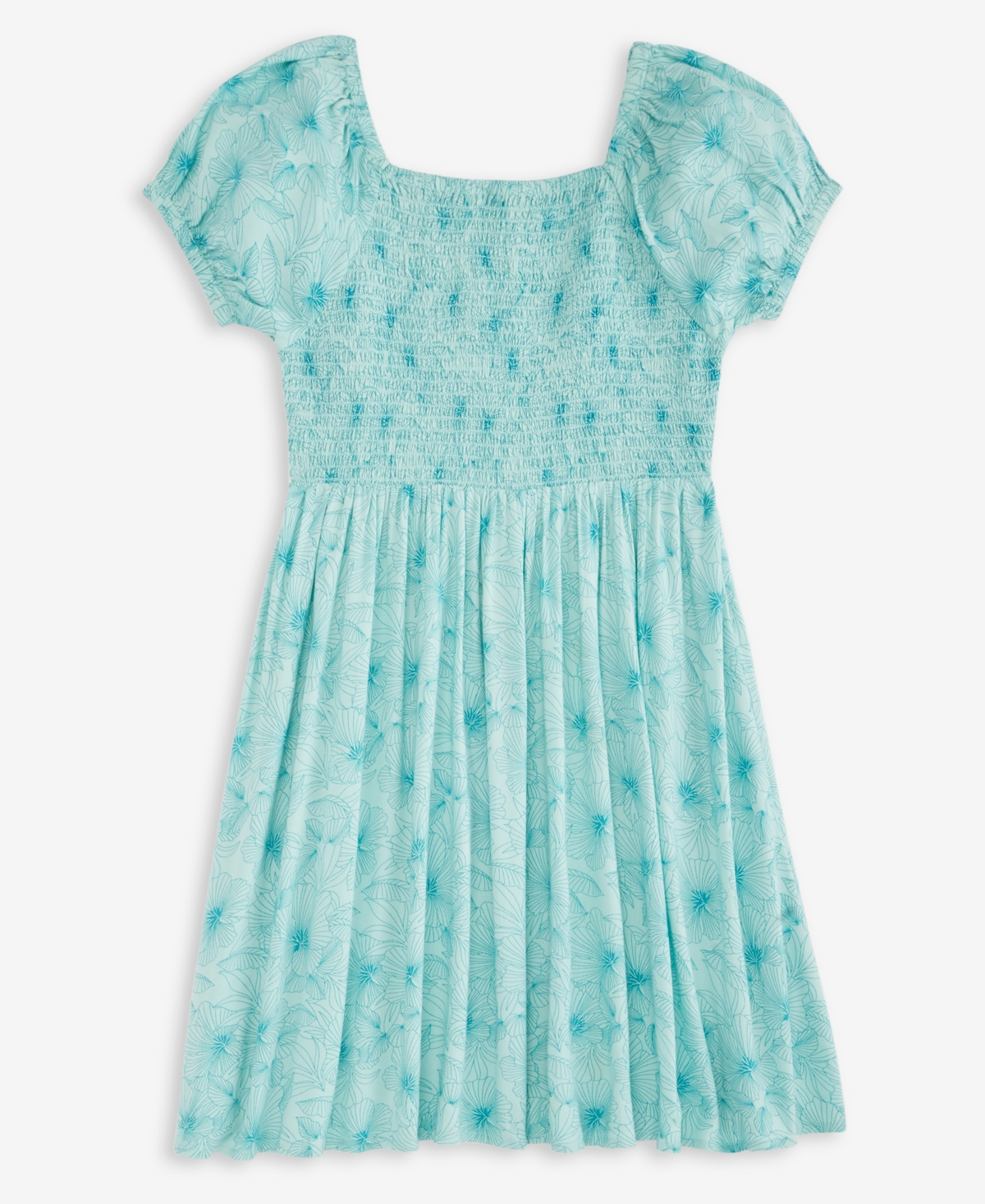 Epic Threads Girls' 5-20 Linework Floral Dress, Macy's Exclusive