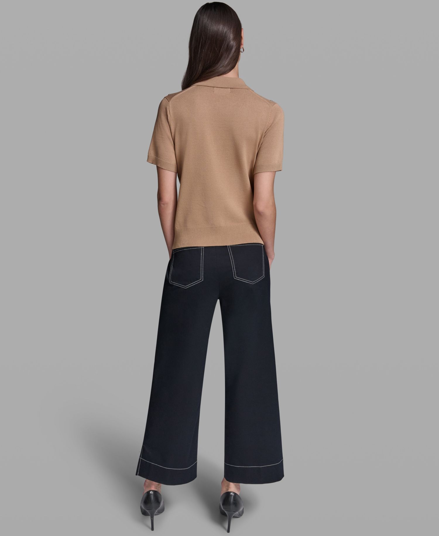 Petite Short-Sleeve Sweater