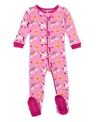 Toddler Girls Matching Family One-Piece Cotton Sleep 'n Play Footed Pajamas - Cute and Playful Prints