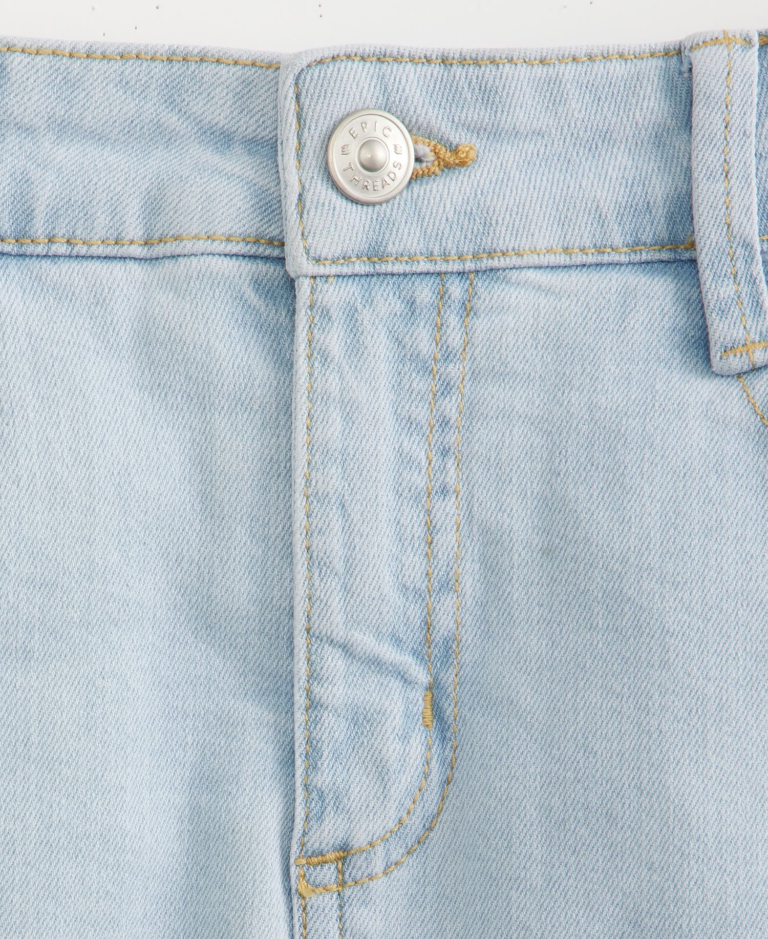 Girls' XS-XL Denim Cargo Skort