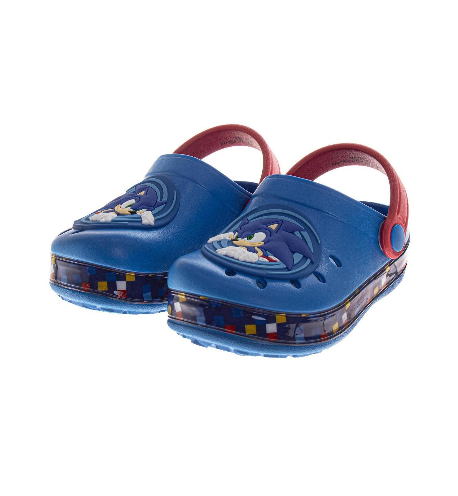 Sonic the Hedgehog Boys Shoes, EVA Clogs, Water Shoes Kids Pool and Beach Sandals Slip-On