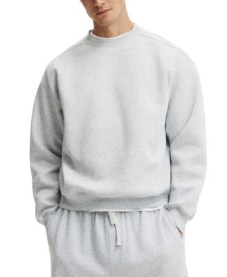Men's Modern Box-Fit Crewneck Sweatshirt