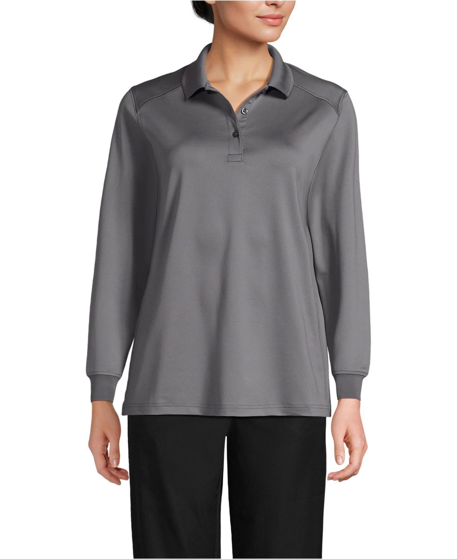 Women's Long Sleeve Rapid Dry Polo Shirt