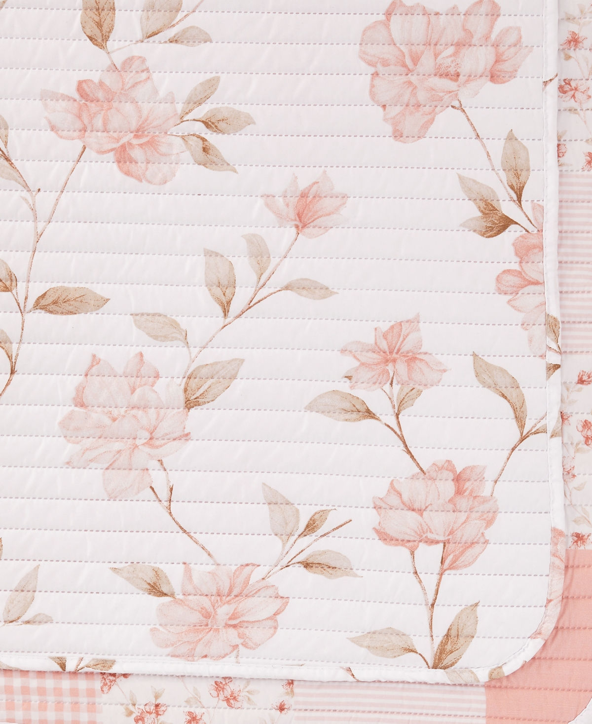 Chelsea Loft Pinsonic Patchwork Reversible 3-Pc. Quilt Set