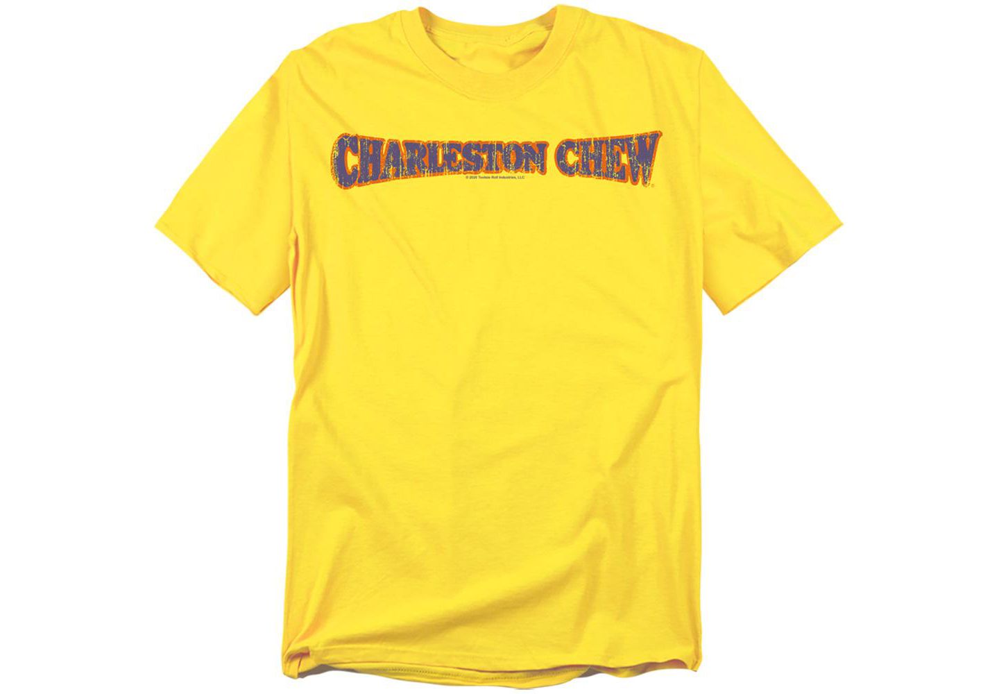 Мужская футболка Tootsie Roll Charleston Chew Logo, цвет: Жёлтый — фото 1