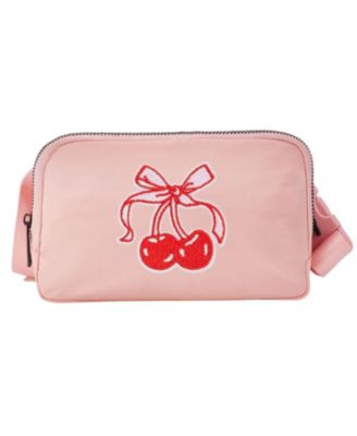 Cherry Coquette Patch Belt Bag