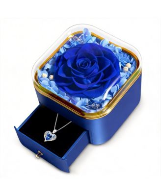 Preserved Heart Necklace Couple Mother Gift
