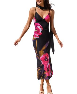 Women's Just Us Floral Midi Beach Dress