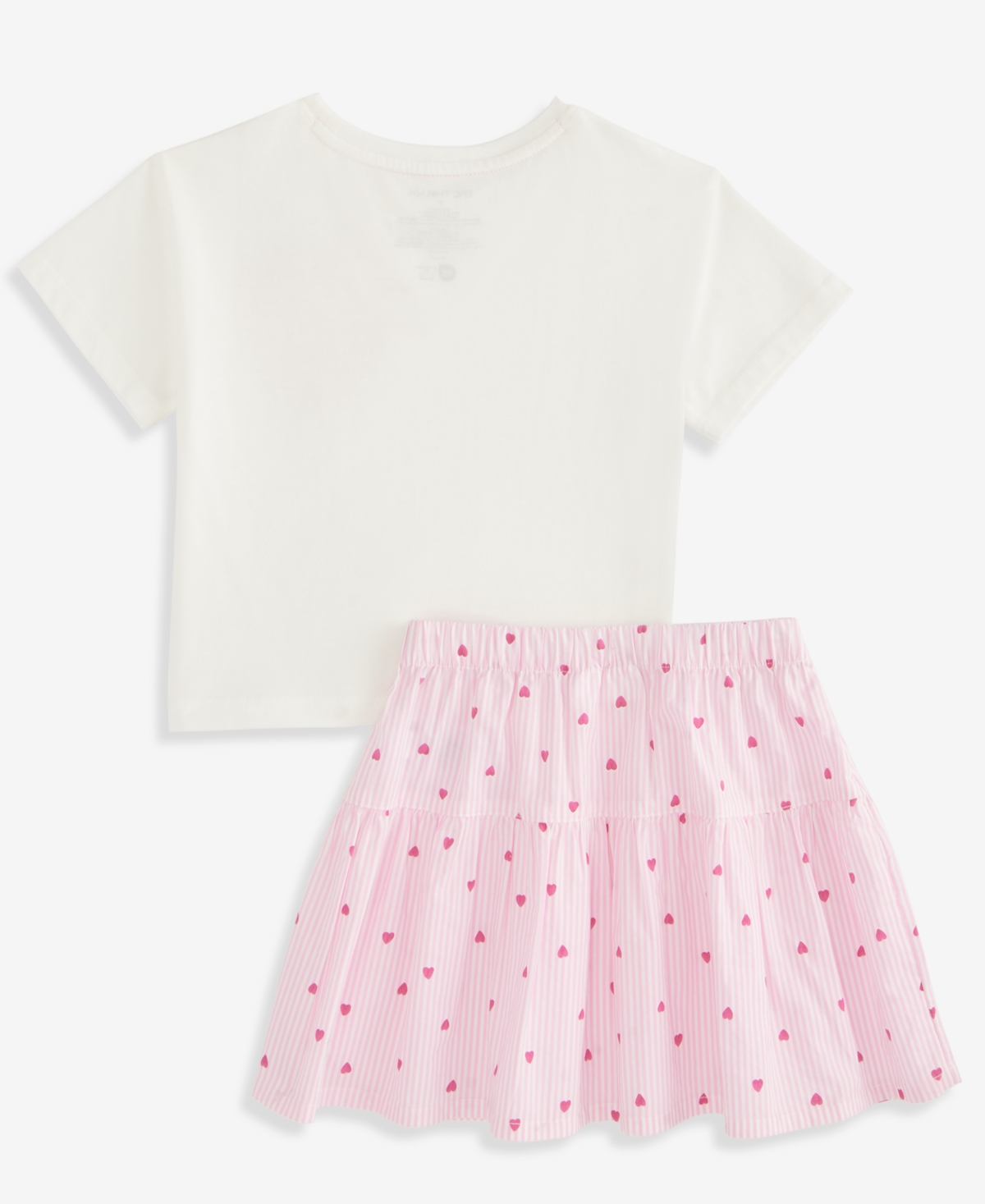 Epic Threads Toddler Girls' 12M-5T Heart Top and Bubble Skirt, 2-Piece Set, Macy's Exclusive