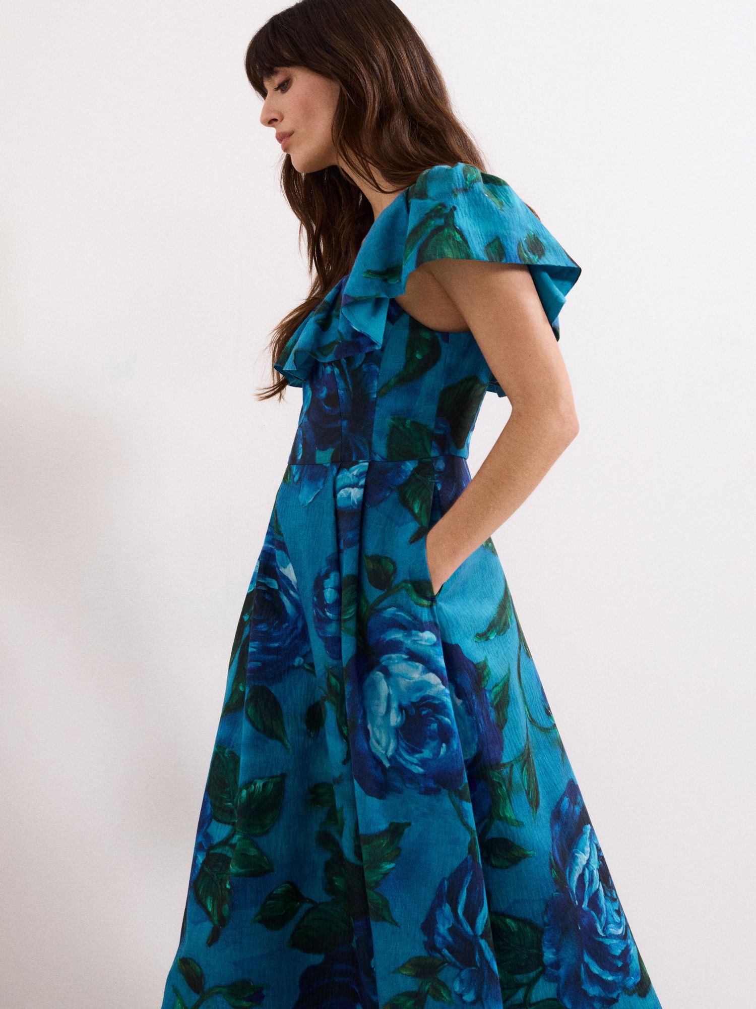 Women's Brianne Floral Midi Dress