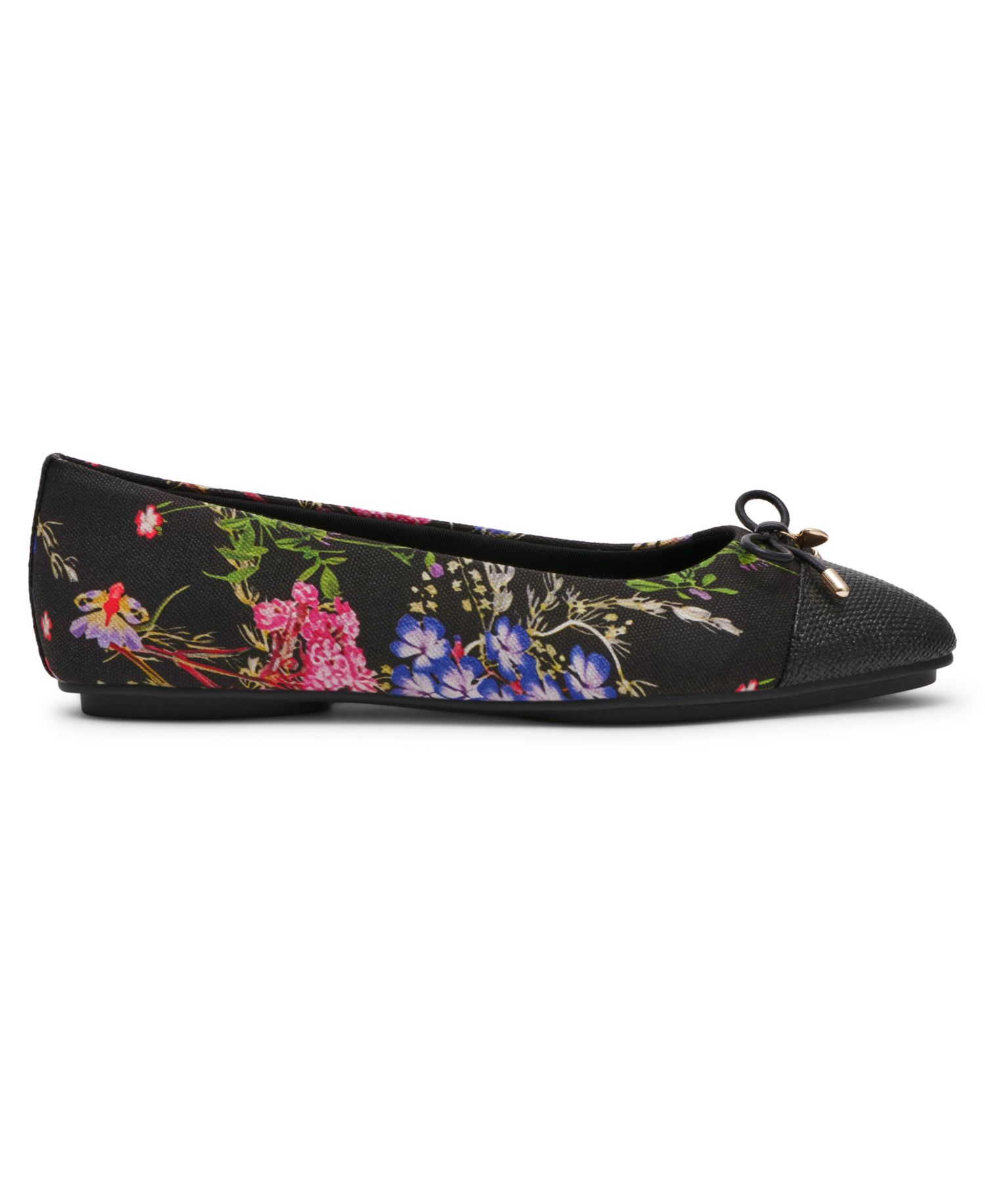 Women's Luci Floral Cap Toe Ballet Flats
