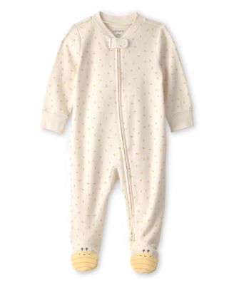 Baby Girl's Bee 2-Way Zip Sleep & Play