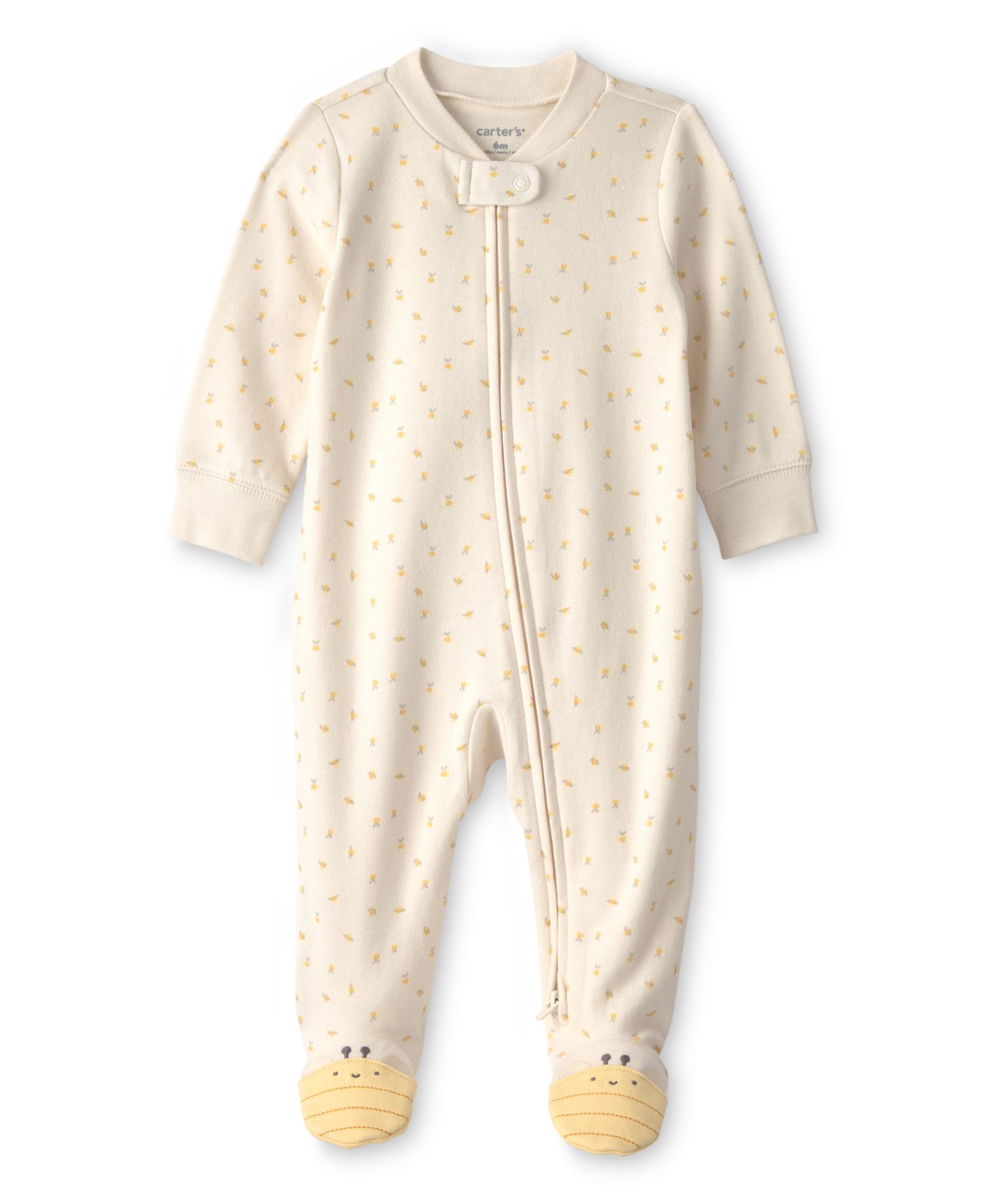 Двухсторонняя застежка-молния Baby Girl's Bee для сна и игр