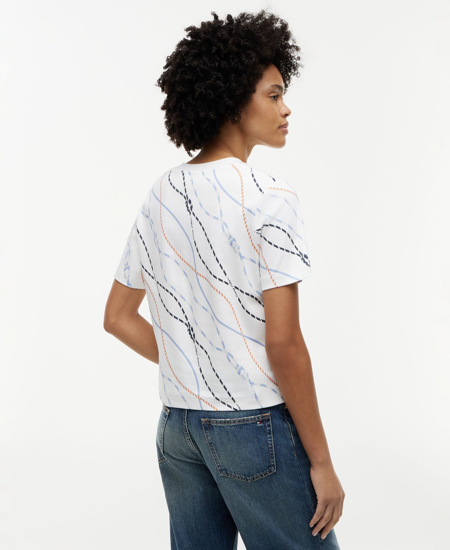 Women's Interlock Boxy Crewneck Short-Sleeve T-Shirt