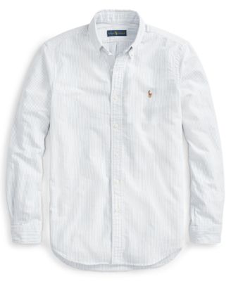 Polo Ralph Lauren Classic Fit Striped Shirt - Macy's