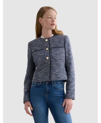 Women's Nessie Boxy Collard Jacket