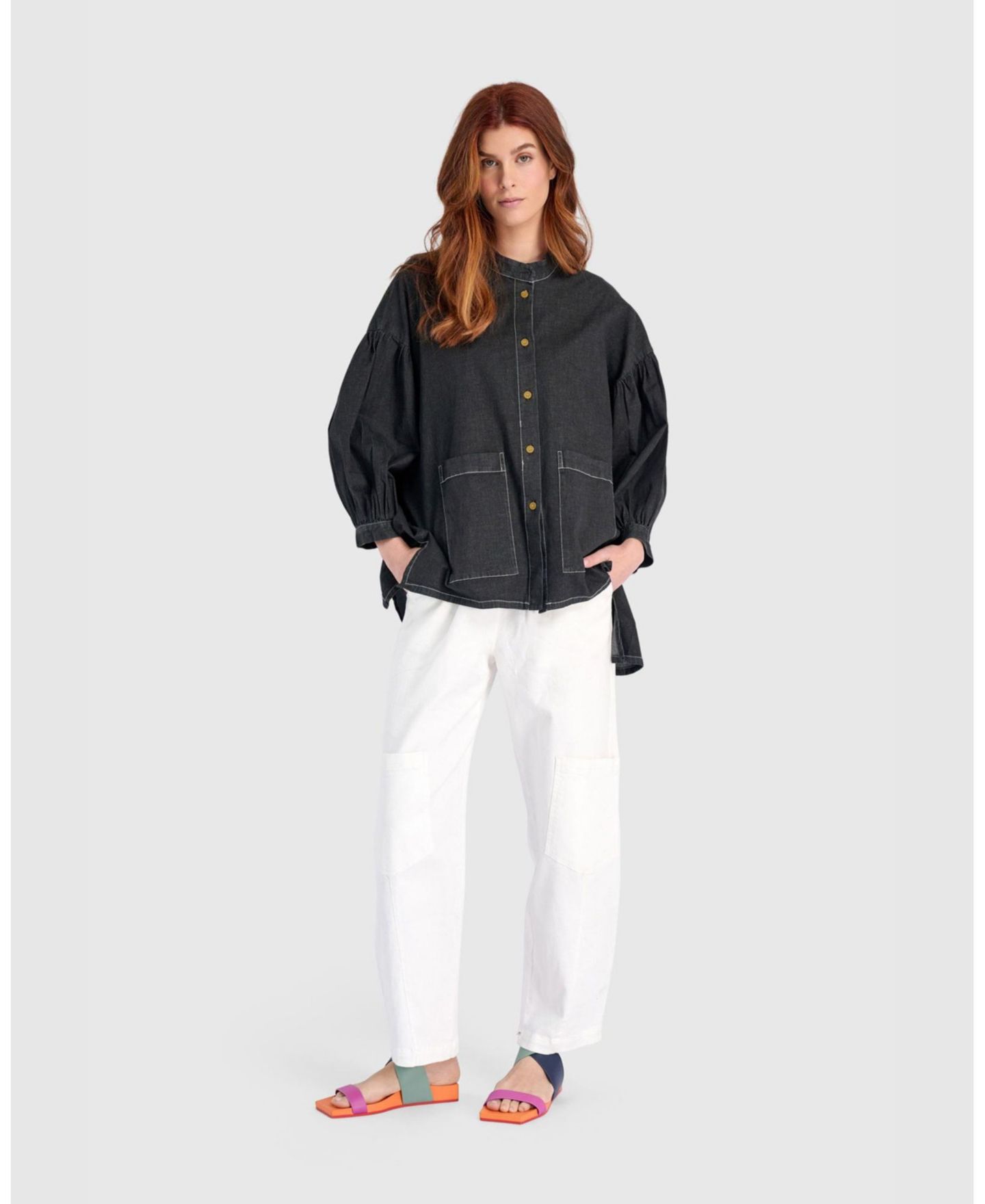 Женские брюки Alembika Twill Papaya Relaxed — фото 6