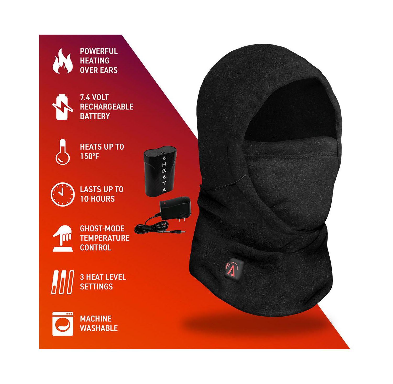 Men's 7V Battery Heated Balaclava