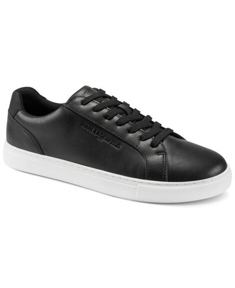 Мужские кроссовки KARL LAGERFELD PARIS Avenix Low Profile Embossed Logo, цвет: Чёрный