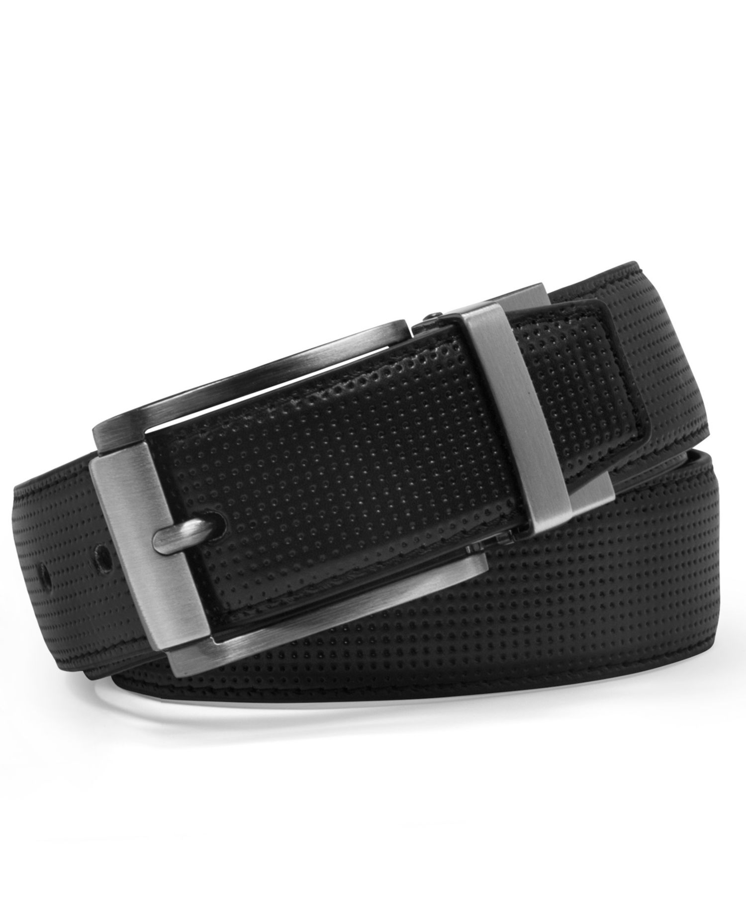 Men's Perforated Dress Belt