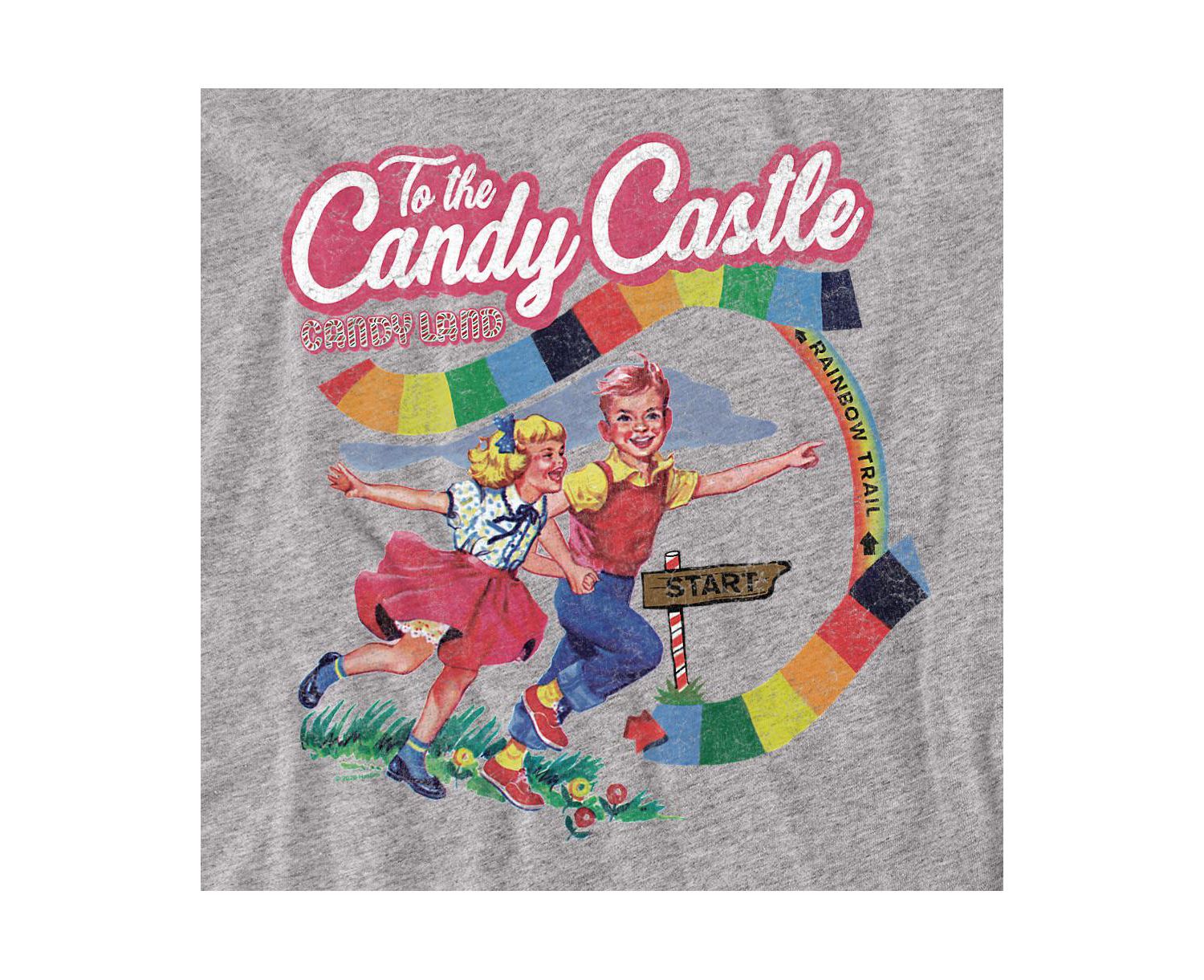 Men's Logovisin Candy Land To The Candy Castle T-Shirt
