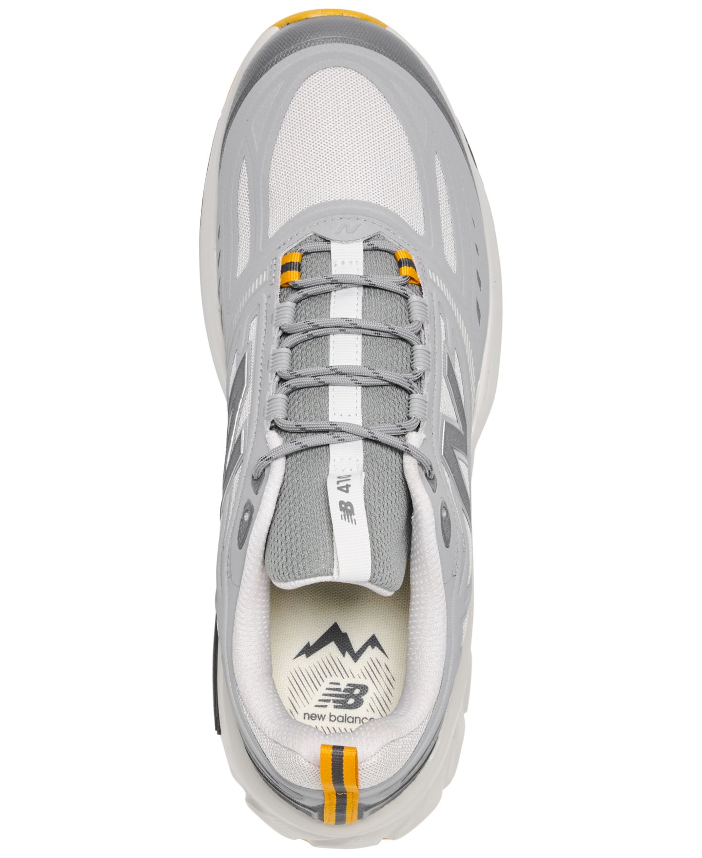 Мужские кроссовки New Balance Fresh Foam 410 V9 Trail Running, цвет: Серый — фото 3