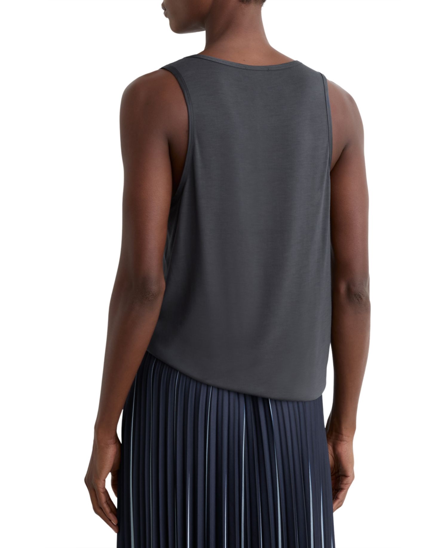 Women's Ruby Silk-Front Cami Top