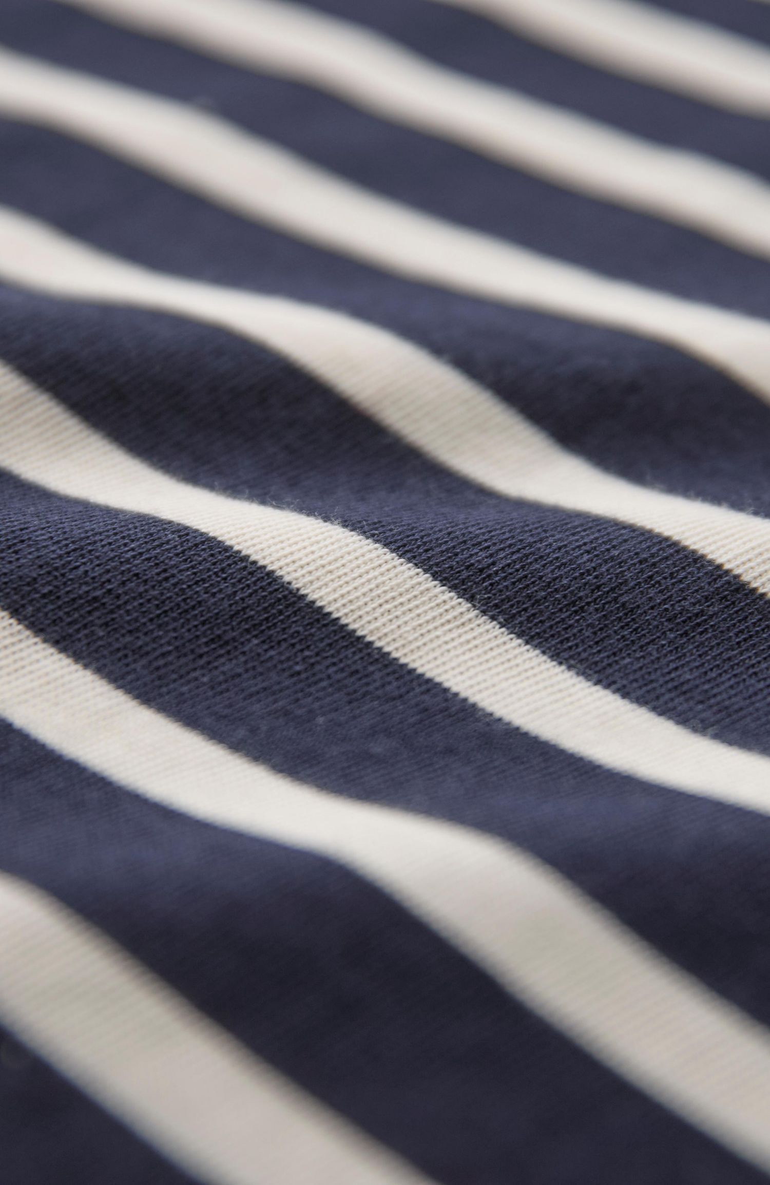 Women's Striped Knee Length Jersey Dress