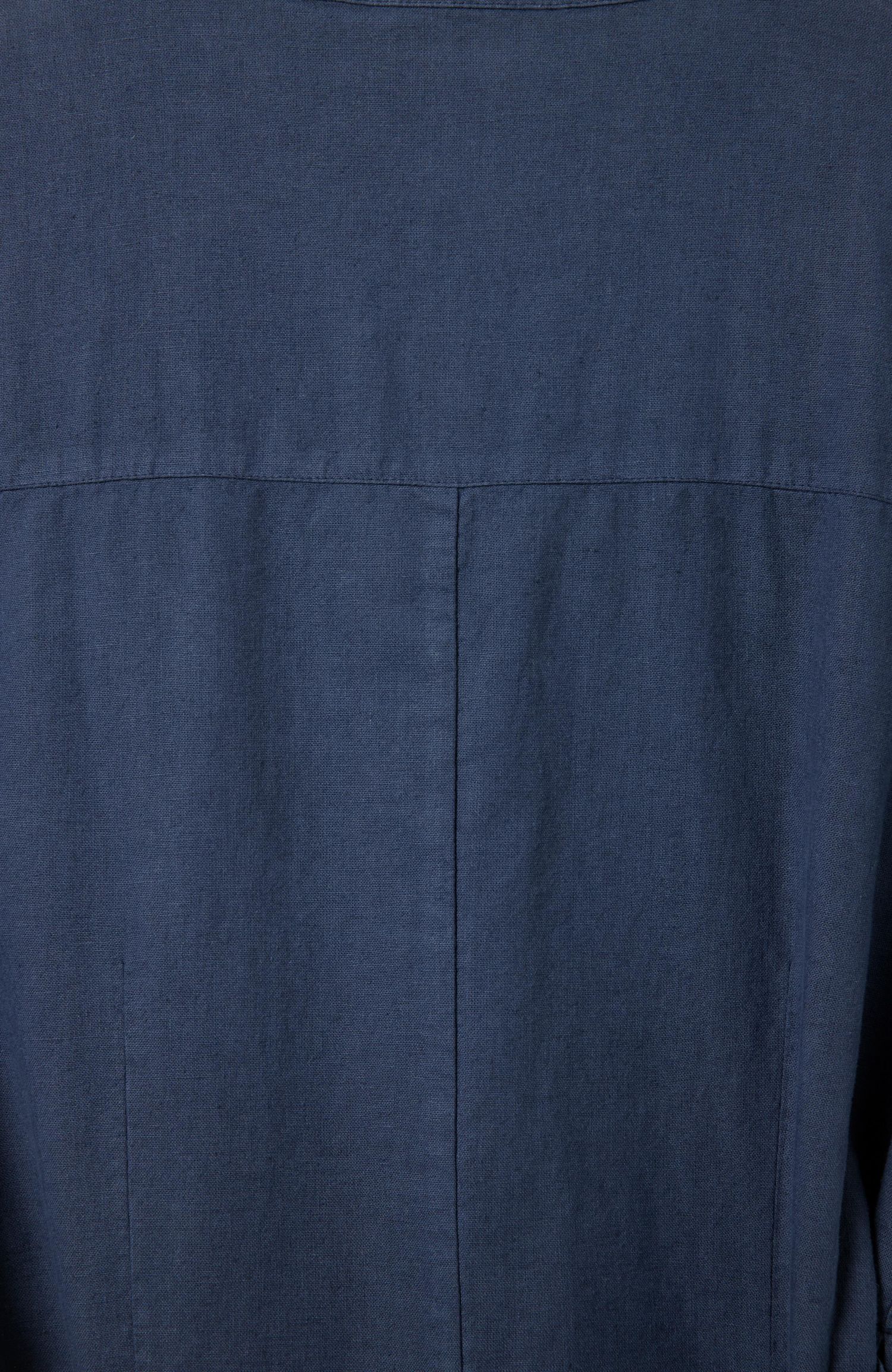 Women's Luxurious Linen Wrap Midi Dress