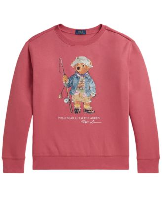 Boys' 8-20 Polo Bear Fleece Sweatshirt