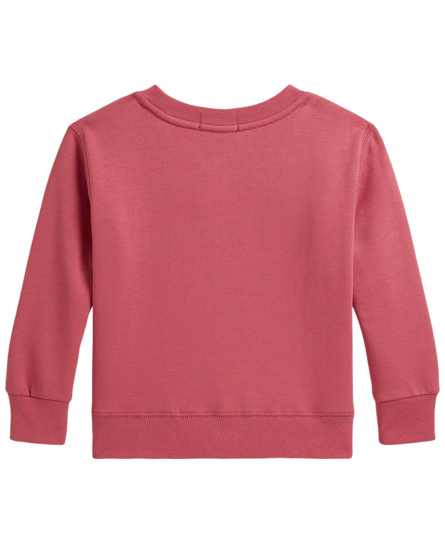 Свитшот Polo Ralph Lauren Polo Bear Long-Sleeve Sweatshirt для мальчиков, цвет: Ягодный — фото 2