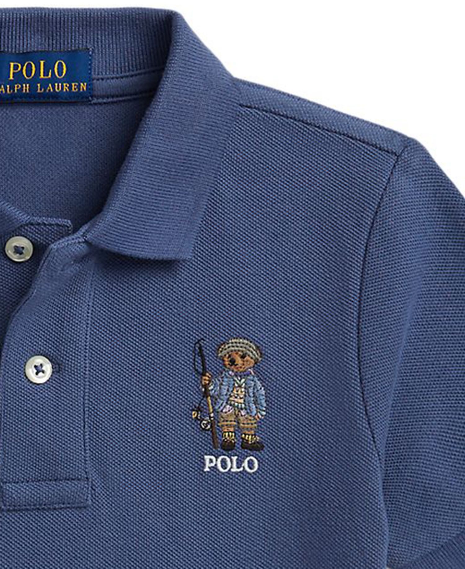 Boys' 2-7 Polo Bear Short-Sleeve Polo Shirt