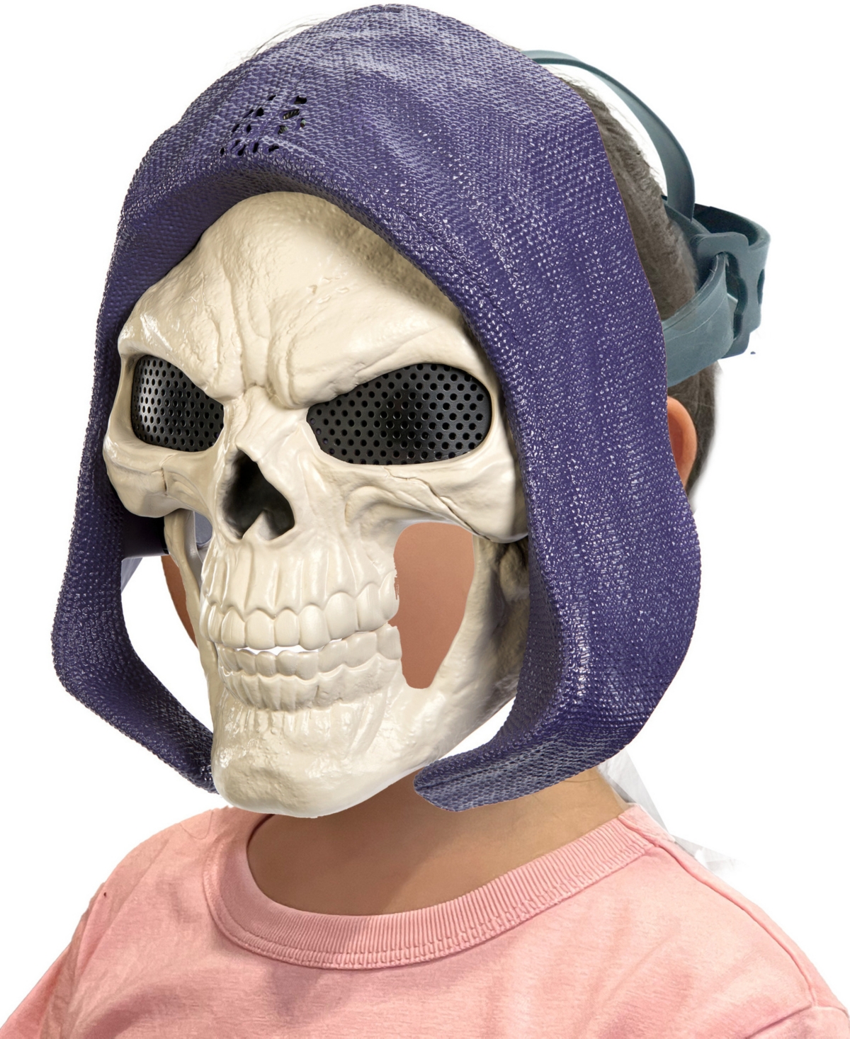 Masters of the Universe Skeletor Mask Movie Look, Lights & Sounds Roleplay Costume Face Cover