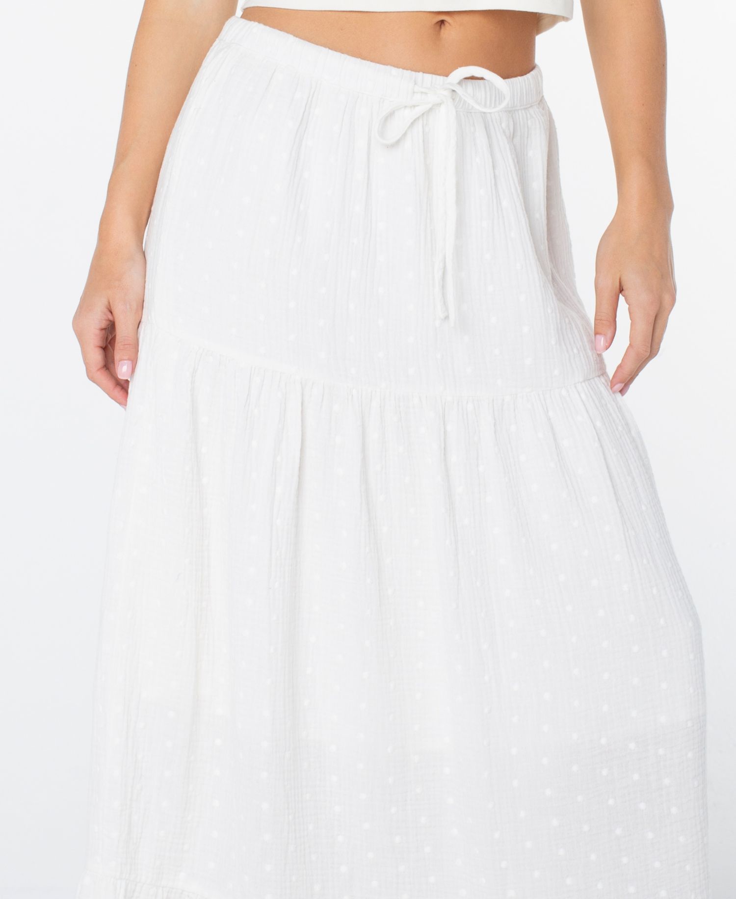 Women's Side Street Tiered Maxi Skirt