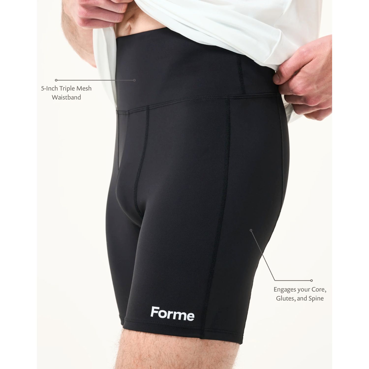 Men's Ergo Short for Core and Back Alignment
