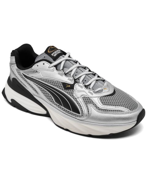 Мужские кроссовки Puma Fade Nitro LS Casual, цвет: Серебристый / Серый