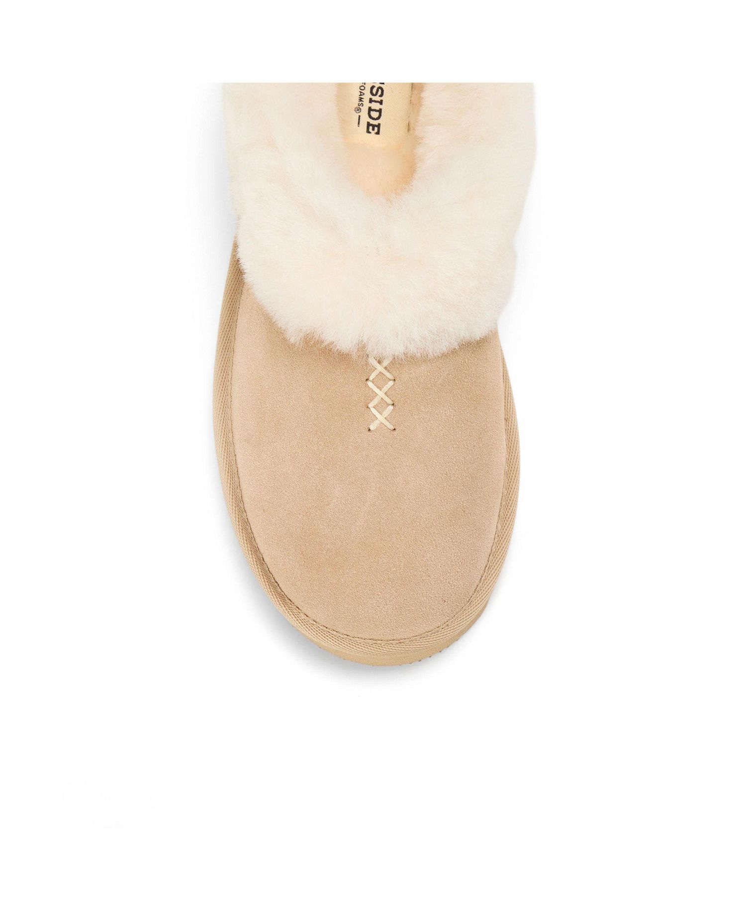 Women's Fireside by Adelaide Genuine Shearling Clog Slipper