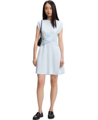 counselor troi blue dress Hugo Boss Polo Shirt Regular Fit Blue Stretch Cotton S