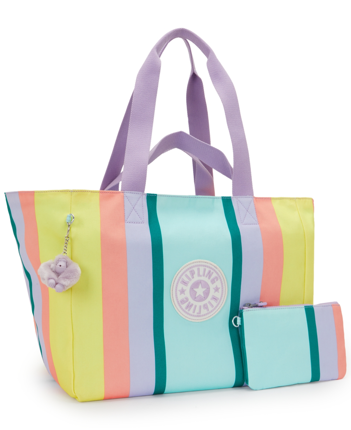 Kipling Art Medium Travel Tote Handbag