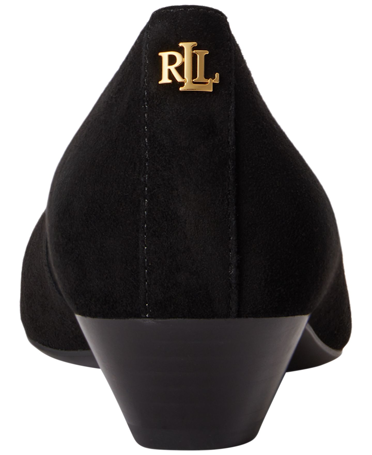 Женские туфли Lauren Ralph Lauren Weslee Ballet Pumps, цвет: Чёрный — фото 3