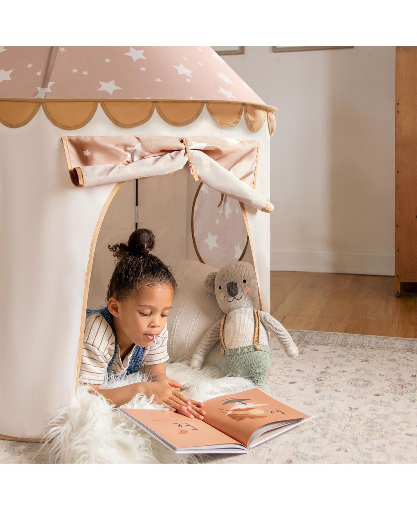 Детская игрушка Tiny Land Starry Indoor Play Tent, Ages 2+ — фото 3