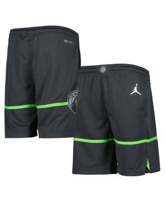 Big Boys and Girls Gray Minnesota Timberwolves Statement Edition Swingman Performance Shorts