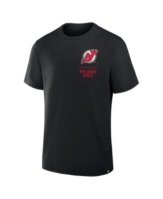 Men's Black New Jersey Devils Crash The Net Legacy T-Shirt